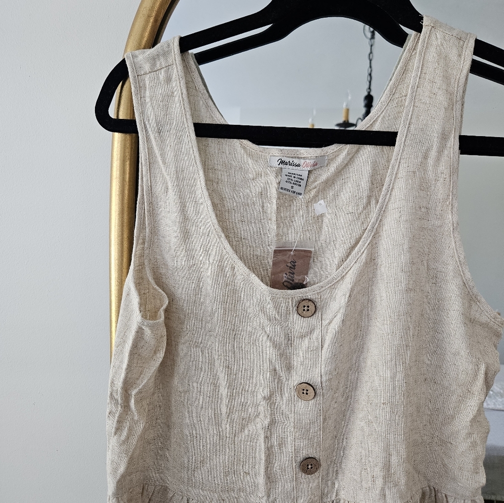 Linen like dress